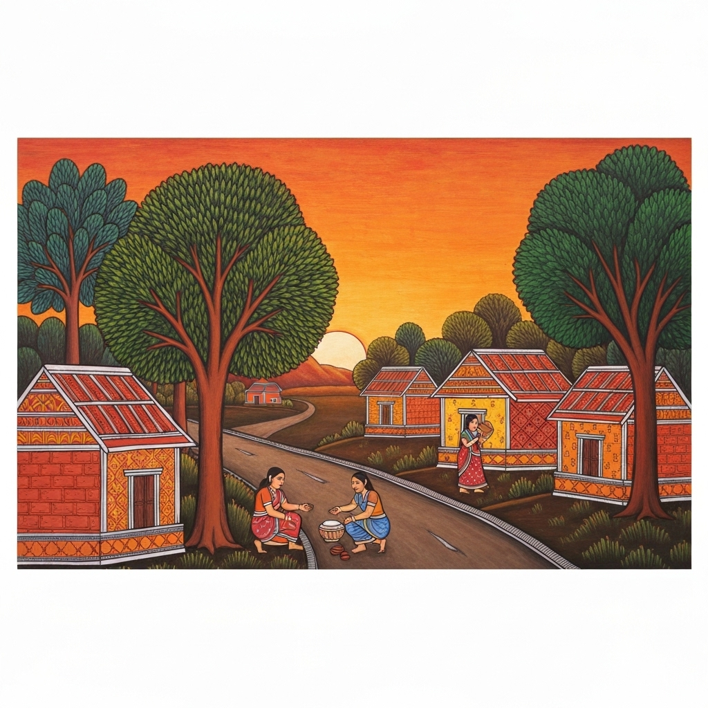 Madhubani Painting by Anita Devi (Bihar)